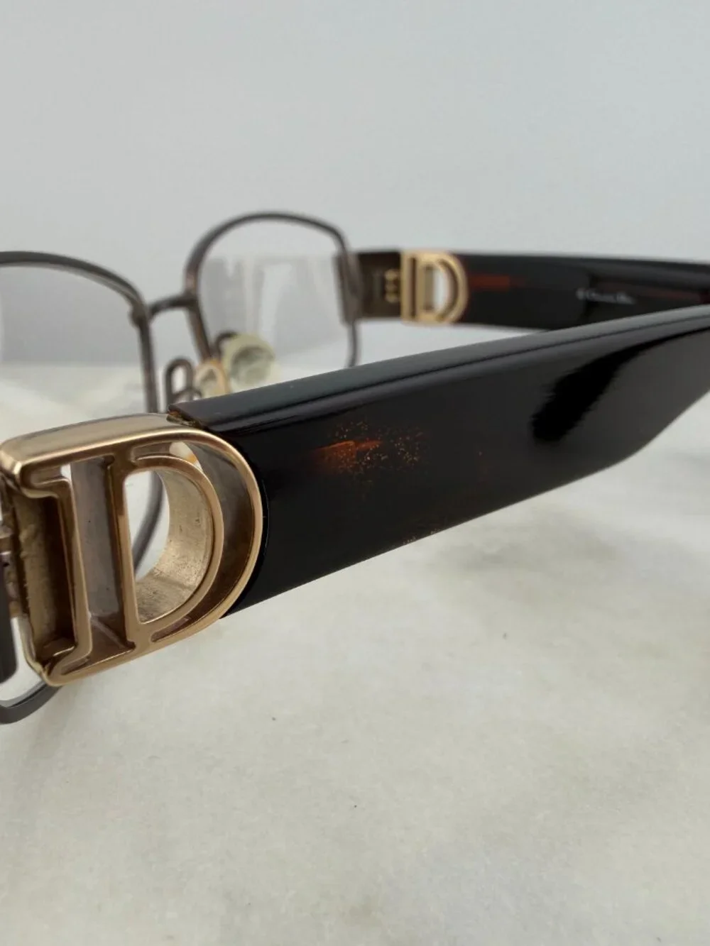 Christian Dior Eyeglass Frames with Demo Lenses, Case, Cloth Card CD3702 A0I